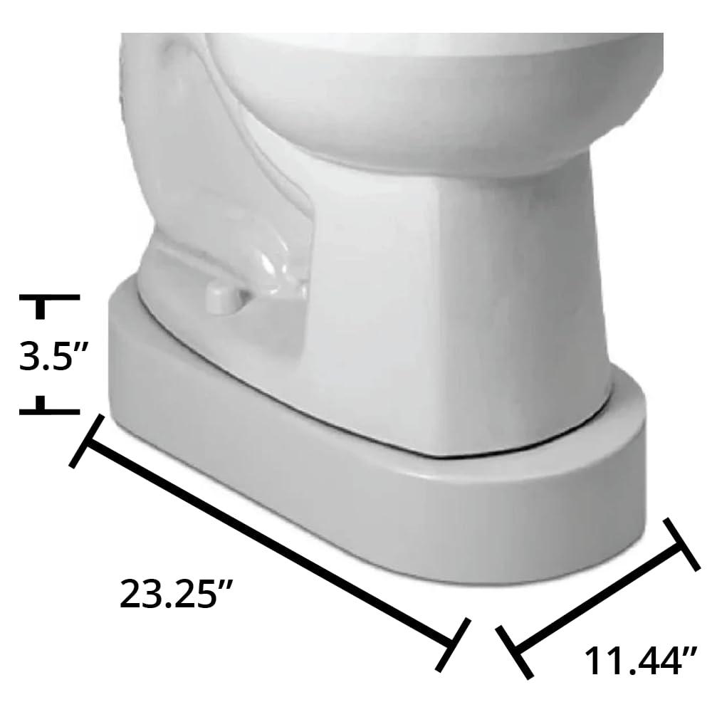 Our Take: 3.5-inch Toilet Riser for Safer, Stable Use